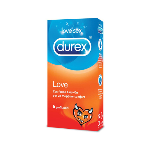 Durex Love 6pz | FarmaSimo - Vendita parafarmaci e cosmetici Farmacia Simoncelli.