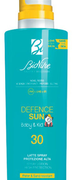 defence sun 30 baby latte spray